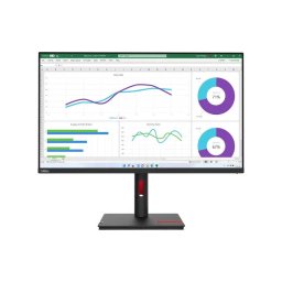 Monitor LED Lenovo ThinkVision T32h-30 31.5 inch QHD IPS 60Hz Black