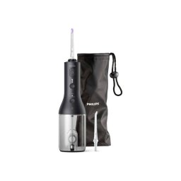 Aparat De Curatare Interdentara Philips HX3826/33 Sonicare Power Flosser Tehnologie QuadStream 2 Capete Curatare 2 Moduri Curatare 3 Niveluri De Intensitate Negru