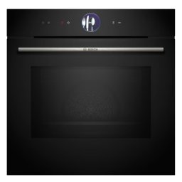 Cuptor Incorporabil Bosch HMG7361B1 Electric 67l Multifunctional Functie Microunde 20 Functii Air Fry Home Connect Autocuratare EcoClean Direct Negru