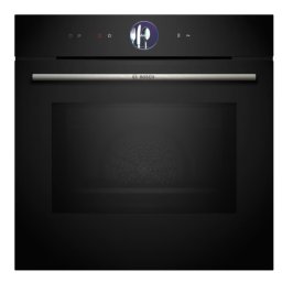 Cuptor Incorporabil Bosch HMG7764B1 Electric 67L Multifunctional 20 Functii Autocuratare Pirolitica Functie Microunde Grill Negru