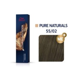 Vopsea Permanenta Wella Professionals Koleston Perfect 55/02 Castaniu Deschis Intens Natural Mat 60ml