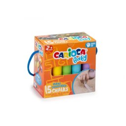 Creta Fara Praf Carioca Baby Pentru Copii de 2 Ani Cutie 15buc
