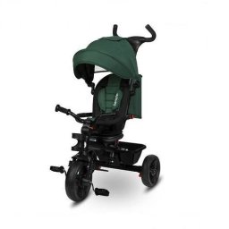 Tricicleta Copii Lionelo Haari 2 in 1 Scaun Reversibil Pliabila Verde