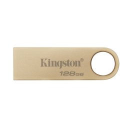Memorie USB Kingston Technology DataTraveler 128GB 220MB/s Metal USB 3.2 Gen 1 SE9 G3 Auriu