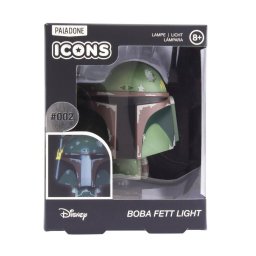 Lampa Paladone Bobba Fett Icon Light BDP Ambiental Plastic Multicolor