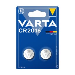 Baterie Litiu Varta CR2016 87mh 3V Set 2 bucati