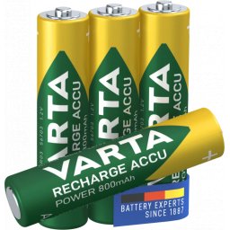 Baterie Reincarcabila Varta Professional AAA / LR3 800mAh Set 4 bucati