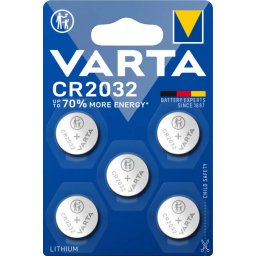 Baterie Litiu Varta CR2032 3V Set 5xBuc