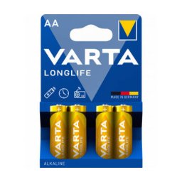 Baterie Alcalina Varta Longlife Power 4906 AA / LR6 1.5V Set 4xBuc