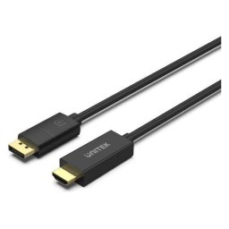 Adaptor UNITEK DisplayPort - HDMI 4K 60Hz 1,8m