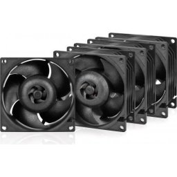 Set Ventilatoare pentru Servere ARCTIC S8038-10K 4 Bucati 10000RPM 80MM PWM Negru