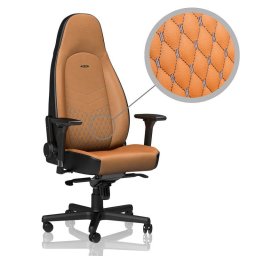 Scaun Gaming NobleChairs ICON Piele Originala Portocaliu