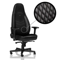 Scaun Gaming NobleChairs ICON Piele Naturala Negru