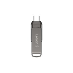 Memorie USB Lexar 64GB JumpDrive Dual Drive D400 USB 3.1 Type-C
