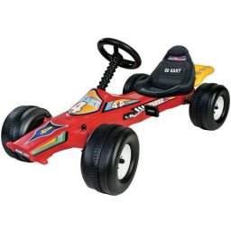 Kart cu Pedale pentru Copii Dohany Go Cart Formula 1 Varsta 3 Ani+ Rosu
