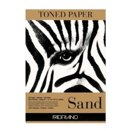 Bloc de Desen Fabriano Toned Paper Sand A3 120g 50 File Fara Spirala