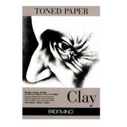 Bloc de Desen Fabriano Toned Paper Clay A3 120g 50 File Fara Spirala
