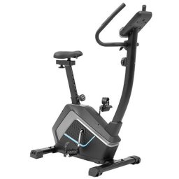 Bicicleta Fitness Rebel ACTIVE Magnetica Afisaj LCD Rezistenta Manuala 8 Nivele Greutate Suportata Max 110kg Negru