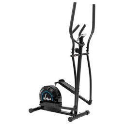Bicicleta Fitness Rebel ACTIVE Magnetica Afisaj LED Rezistenta Manuala 8 Nivele Greutate Suportata Max 100kg Negru