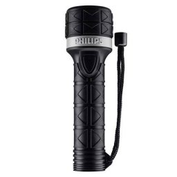 Lanterna LED Philips SFL5200/10 Rubber 0.3W 25 Lumeni 2xAA Negru