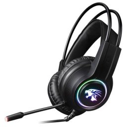 Casti Gaming Varr VH8030 Hi-Fi Stereo cu Microfon Iluminare RGB Negru
