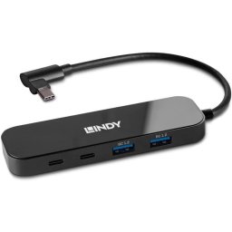 Hub USB Lindy 4 Port USB 3.2 Gen 2 Type C Hub, USB Hub