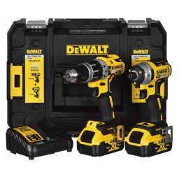 Kit DeWALT DCD796 + DCF887 2 x 5.0Ah 18V 2000RPM Negru