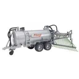 Macheta BRUDER Fliegl Barrel Trailer Gri