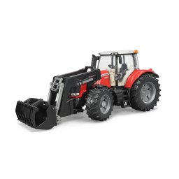 Macheta BRUDER Massey Ferguson 7624 with frontloader