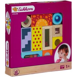 Jucarie Eichhorn Color Sound building blocks