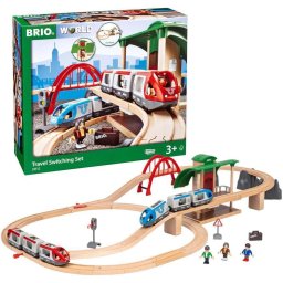Jucarie Cale Ferata BRIO Travel Switching Varsta 3+