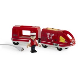 Jucarie BRIO Travel Rechargeable Train