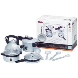 Set de Vase de Gatit Theo Klein WMF 3+ Ani Gri/Negru
