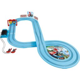 Pista De Curse Carrera First Nintendo Mario Kart 1-2 Soferi +36luni Albastru
