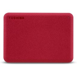 Hard disk extern Toshiba Canvio Advance U3 2TB Red