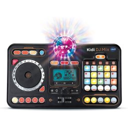 Consola DJ Vtech Kidi DJ Mix Iluminare Limba Germana Negru