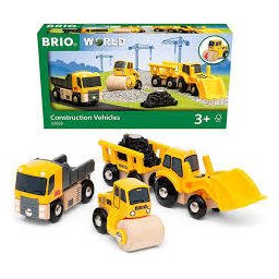Set De Joaca BRIO Vehicule De Construit Galben