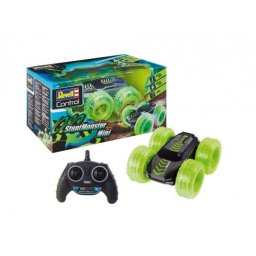 Masina Cu Telecomanda Revell Stunt Monster Mini 1080 Verde/Negru