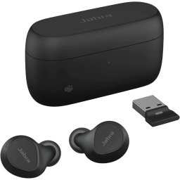 Casti Jabra Evolve2 Buds, headphones (black, MS, USB-C, Bluetooth)