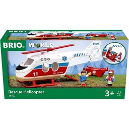 Jucarie BRIO World Rescue Helicopter Toy Vehicle