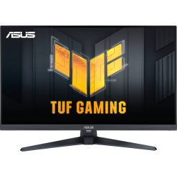 Monitor ASUS TUF Gaming VG328QA1A, gaming monitor - 31.5 - black/silver, VA, HDMI, DisplayPort, Full HD, AMD FreeSync Premium, 170Hz panel