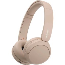 Casti Over Ear Sony WH-CH520 Bluetooth USB-C Bej