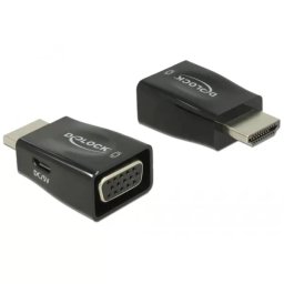 Adaptor Delock HDMI La VGA Negru