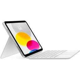 Husa cu Tastatura Apple MQDP3LB/A Magic Keyboard Folio Pentru iPad (10th gen) US English Alb