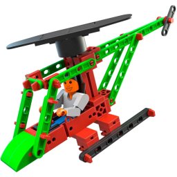 Jucarie De Constructie fischertechnik 80x Piese Elicopter / Aeronava / Ventilator +7ani Multicolor