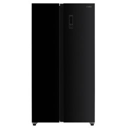 Side by Side Samus SSBG-557NFE Capacitate Neta 443L Full NoFrost Afisaj LCD Clasa E Negru