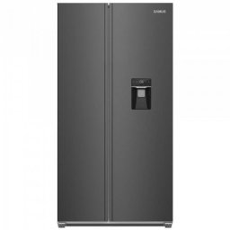 Side by Side Samus SSBX-559NFDE 472L Clasa E Dozator de apa FULL NO-FROST Gri