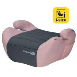 Inaltator Auto FreeON Comfy I-size 125-150CM Orientare in Sensul Directiei de Mers 7 Ani+ Roz/Gri