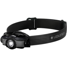 Lanterna Frontala Ledlenser MH5 Reincarcabila 400lm Raza Luminoasa 200m Gri/Negru