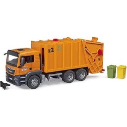 brother BRUDER MAN TGS garbage truck, model vehicle